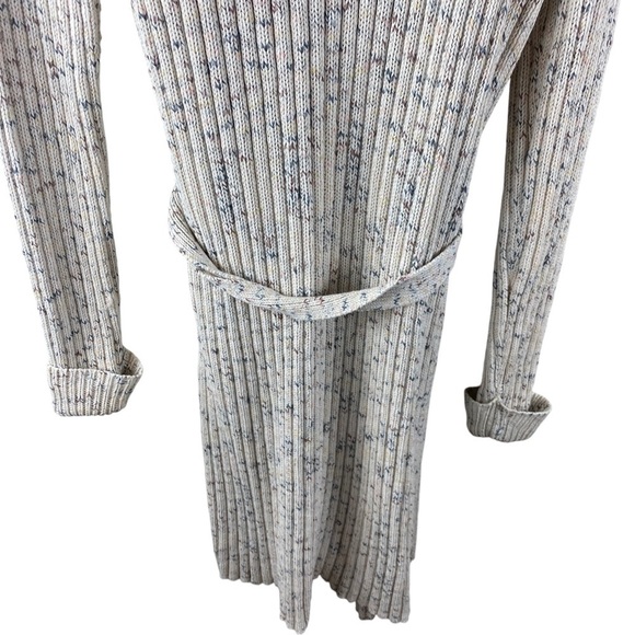 Polo Jeans Women’s Ribbed Belted Long Cardigan XL - Picture 7 of 9